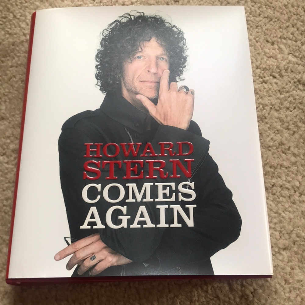 🌸NEW🌸 Howard Stern “Come Again” Book
